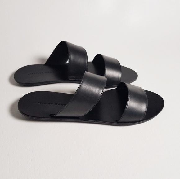 Loeffler Randall Black Slide Sandals - Picture 2 of 8
